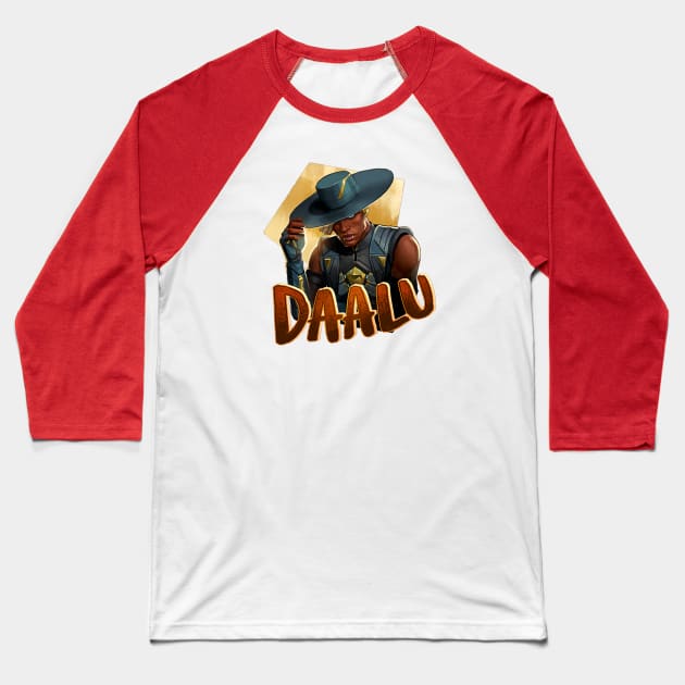 Seer - Daalu Baseball T-Shirt by Paul Draw